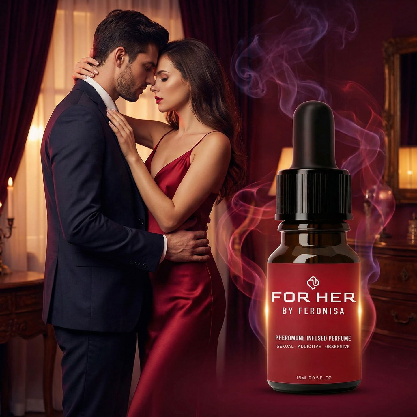 💖 Limited Valentine Offer 70% OFF ✨ Feronisa Pheromone Perfume For Her